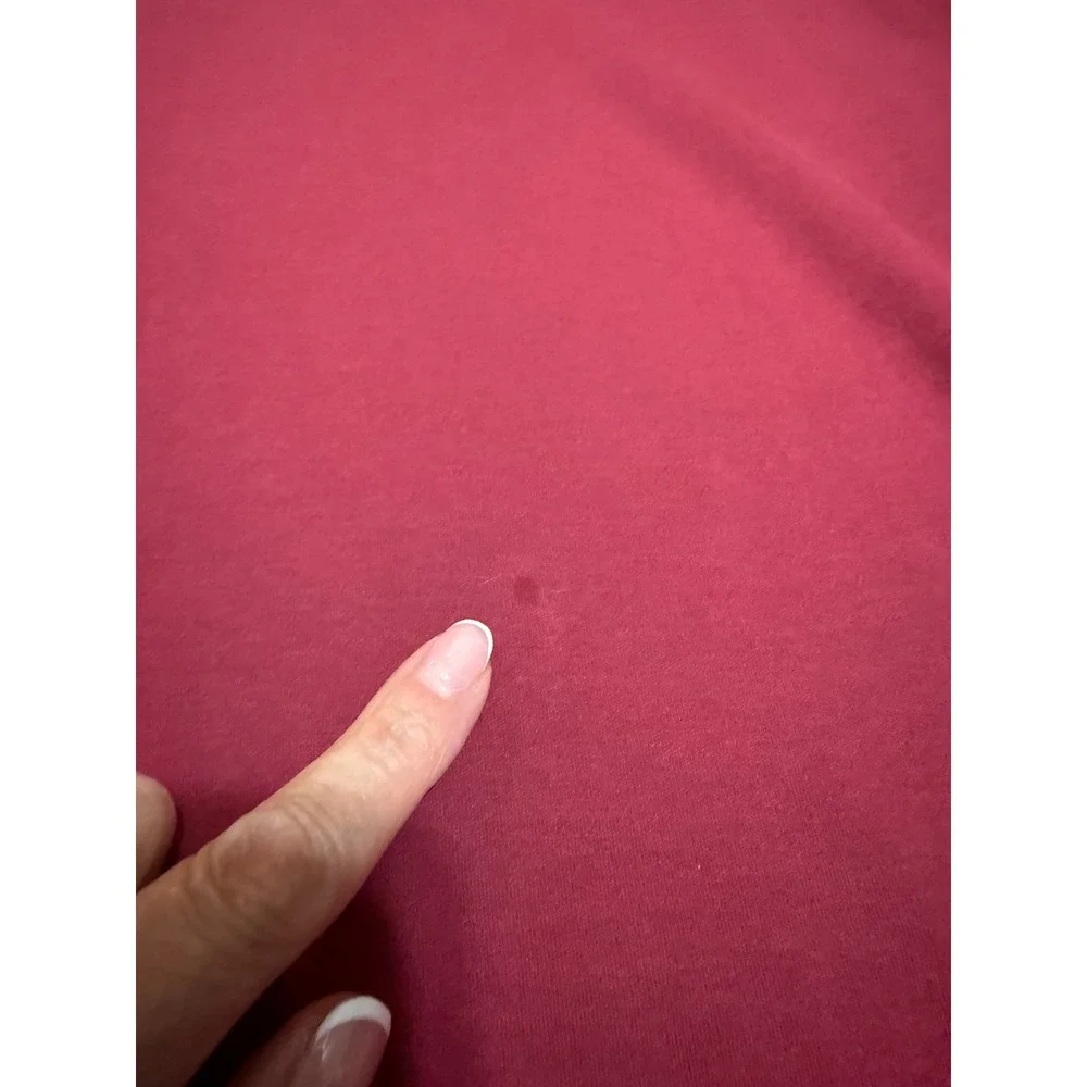 Banana Republic Mens Polo Shirt Burgundy Maroon Short Sleeve Cotton XL Preppy